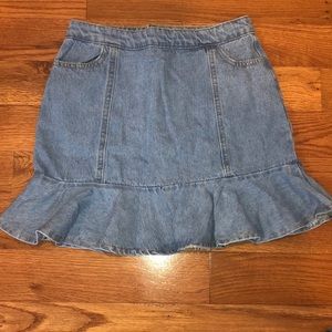 Jean skirt